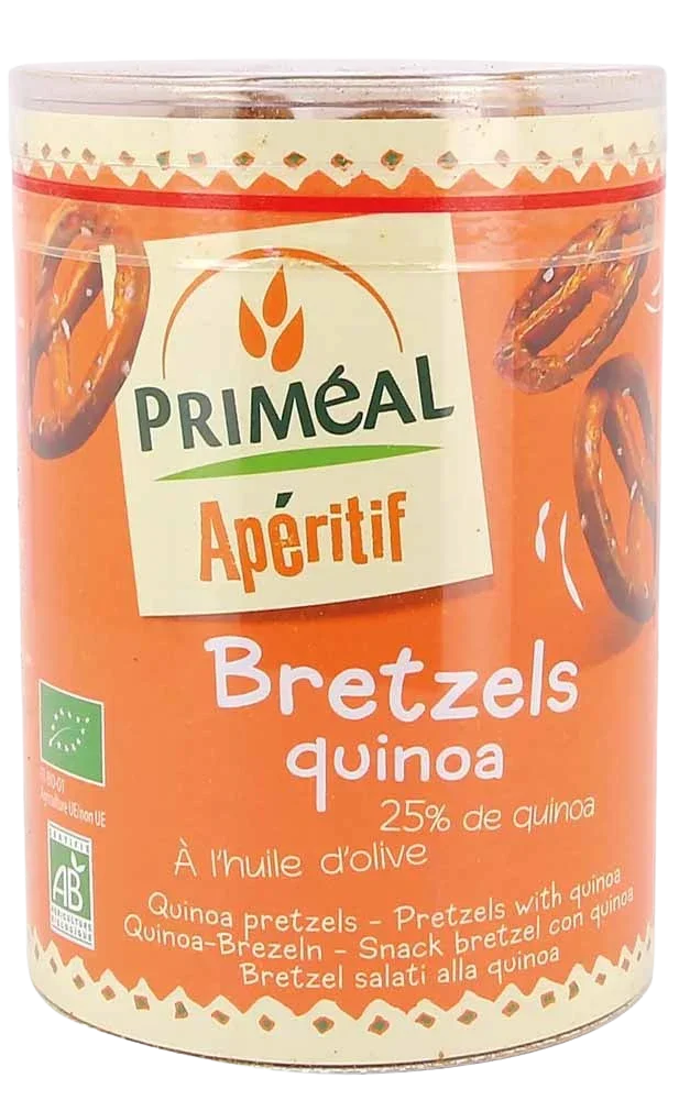 Primeal Aperitive quinoa bretzels bio 200 Gram