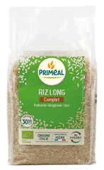 Primeal Volkoren langgraan rijst bio 1 Kilogram