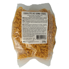 Primeal Hoorntjes tarwe quinoa wortel bio 250.00 Gram