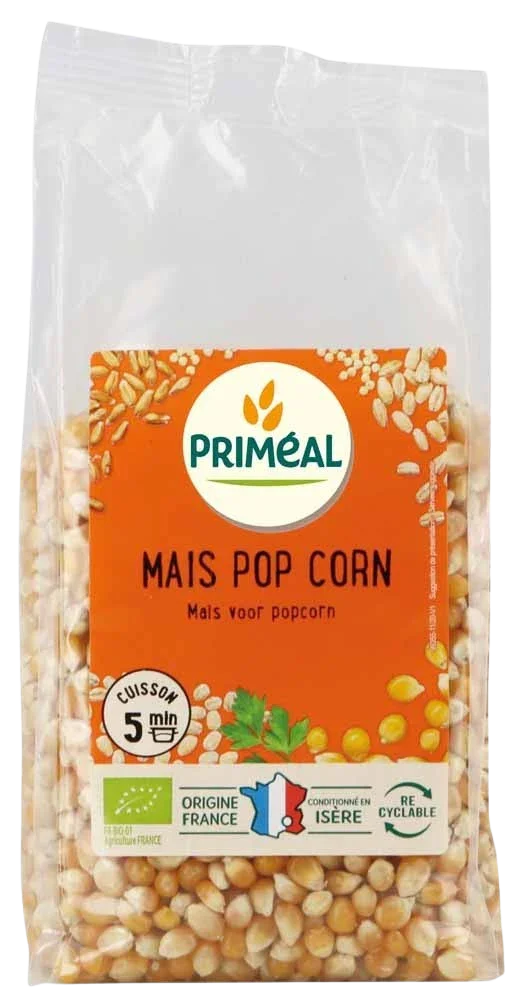 Primeal Popcorn mais bio 500 Gram