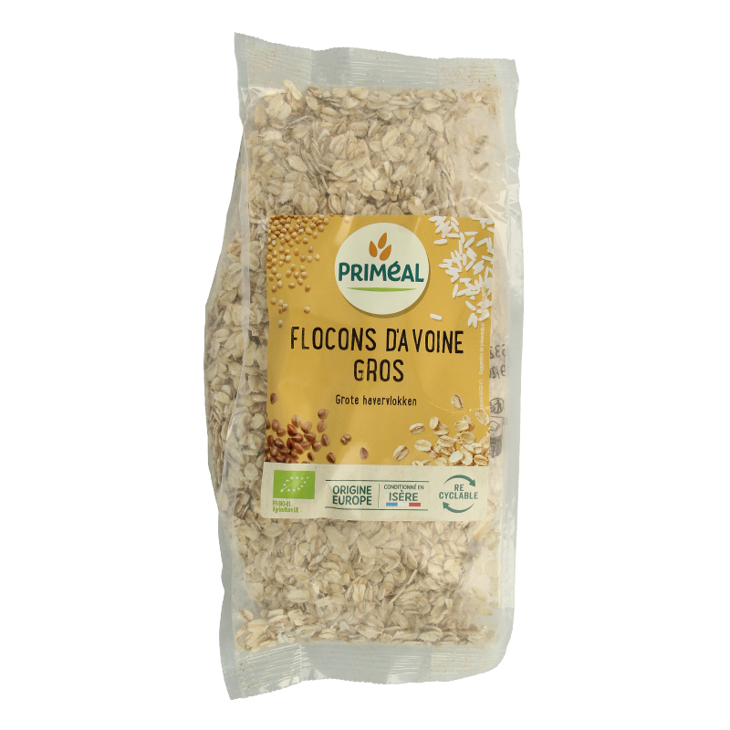 Primeal Grote havervlokken bio 500.00 Gram
