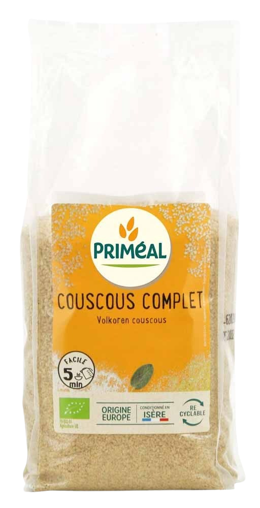 Primeal Couscous volkoren bio 500 Gram