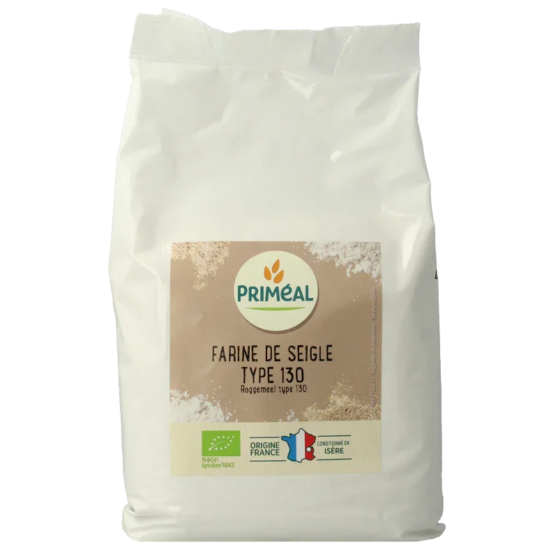 Primeal Roggemeel type 130 bio 1 Kilogram