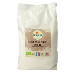 Primeal Tarwemeel helder borsa type 65 bio 1.00 Kilogram