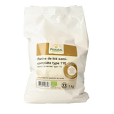 Primeal Half volkoren tarwemeel borsa 110 bio 1 Kilogram
