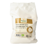 Primeal Half volkoren tarwemeel borsa 110 bio 1 Kilogram