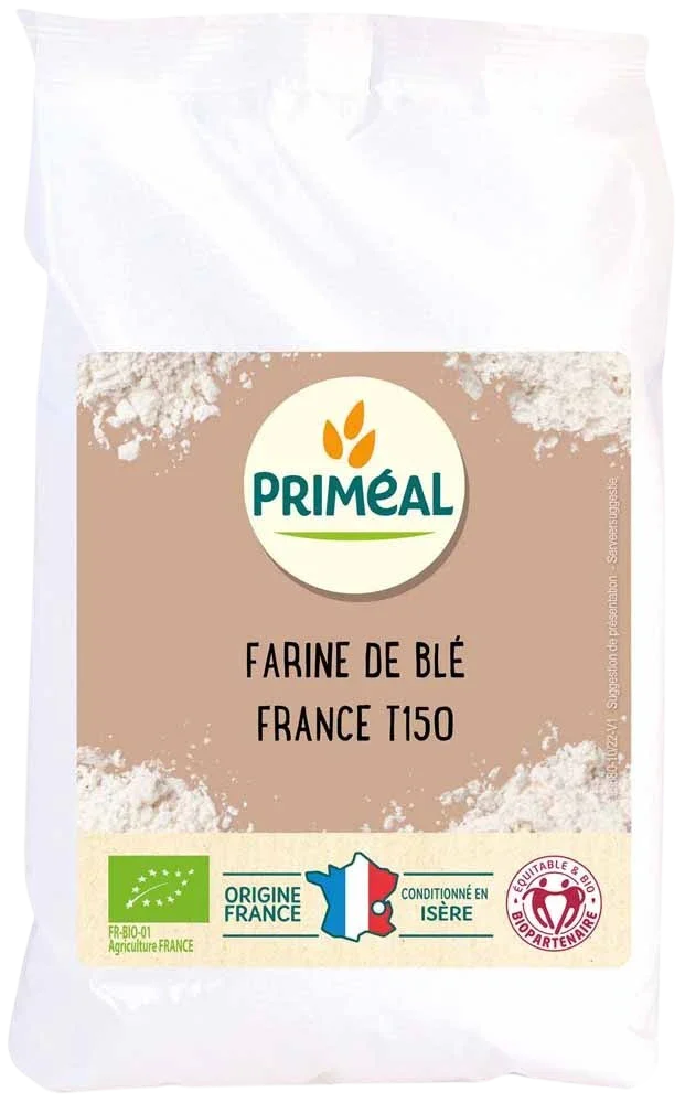 Primeal Volkoren tarwemeel borsa 150 bio 1 Kilogram