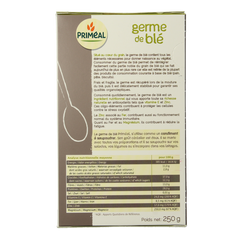 Primeal Tarwekiemen 250 Gram