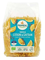 Primeal Fusilli tortils citroen safraan bio 250.00 Gram