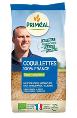 Primeal Halfvolkoren hoorntjes bio 500 Gram