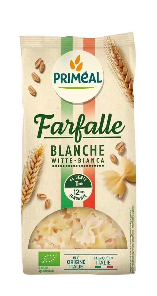 Primeal Witte farfalle bio 500 Gram
