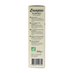 Primeal Witte lasagne bio 250.00 Gram