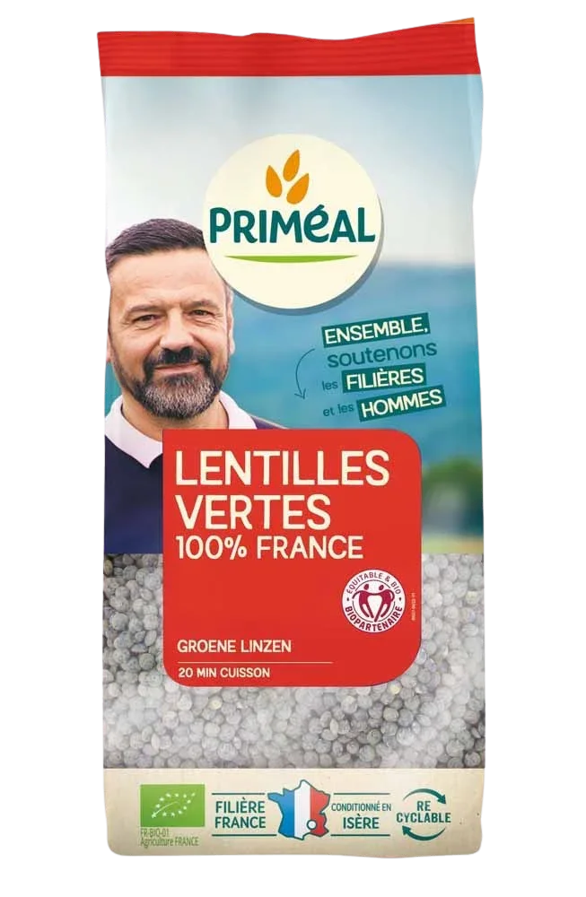 Primeal Linzen groen bio 500 Gram