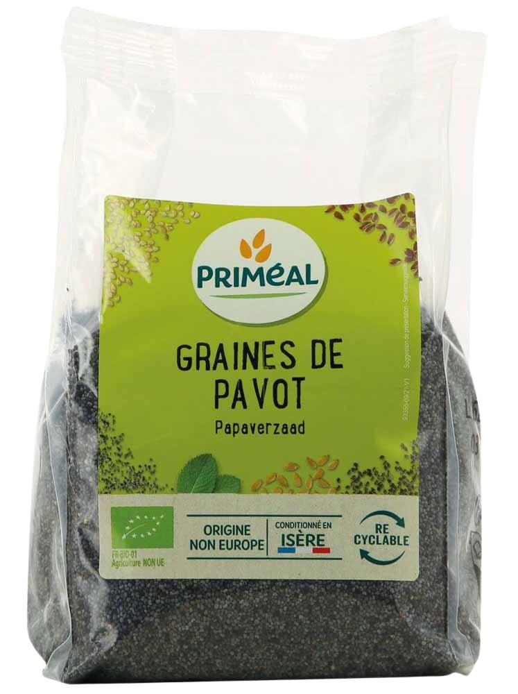 Primeal Papaverzaad bio 250 Gram