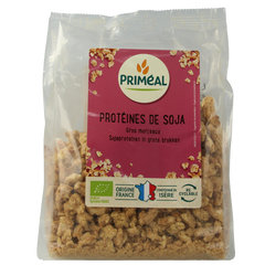 Primeal Sojaproteine grote brokken bio 150 Gram