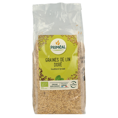Primeal Lijnzaad goudblond bio 500 Gram