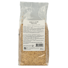 Primeal Lijnzaad goudblond bio 500 Gram