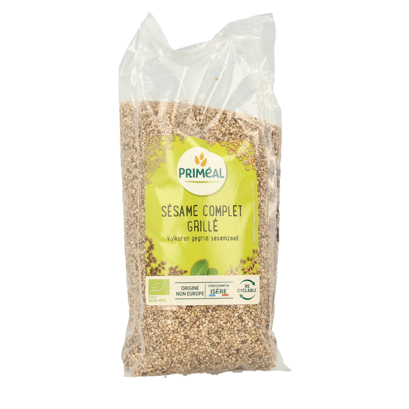 Primeal Volkoren gegrild sesamzaad bio 500 Gram