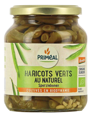 Primeal Haricots verts sperziebonen demeter bio 340 Gram