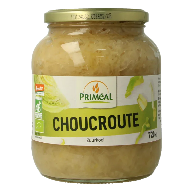 Primeal Zuurkool demeter bio 720 Milliliter