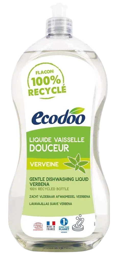 Ecodoo Afwasmiddel vloeibaar zacht verbena bio 1 Liter
