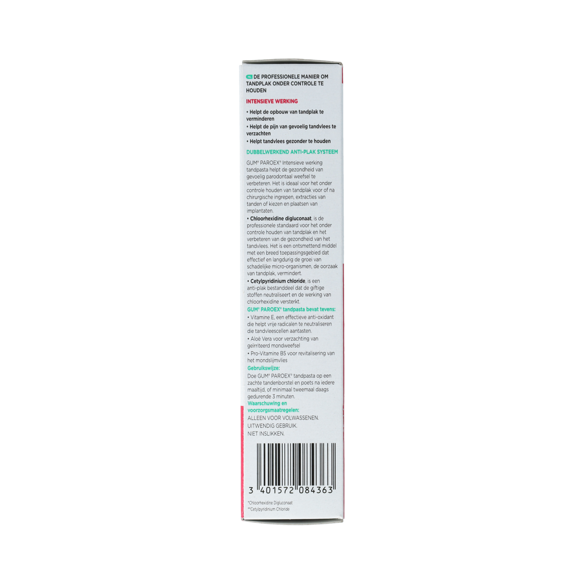 GUM Paroex tandpasta 75.00 Milliliter
