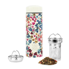 Yoko Drinkfles Giverny & theefilter isotherm 350ml 1 Stuks