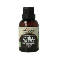 Cook Vanilla extract bio 40.00 Milliliter