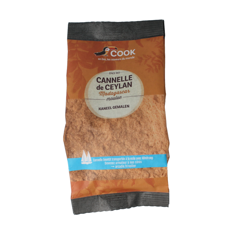 Cook Kaneel gemalen bio 100.00 Gram