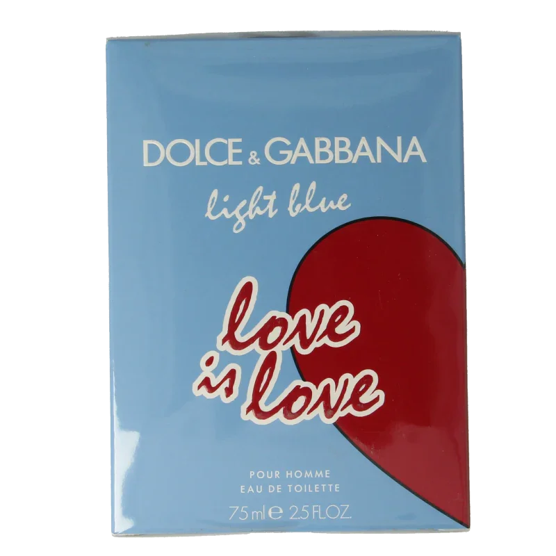Dolce & Gabbana Light blue love is love men eau de toilette 75 Milliliter