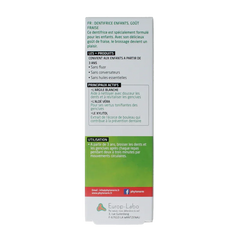 Phytonorm Dragondent tandpasta kind aardbei 50 Milliliter