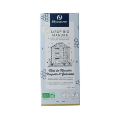 Phytonorm Manukahoning propolis & guarana siroop bio 150 Milliliter