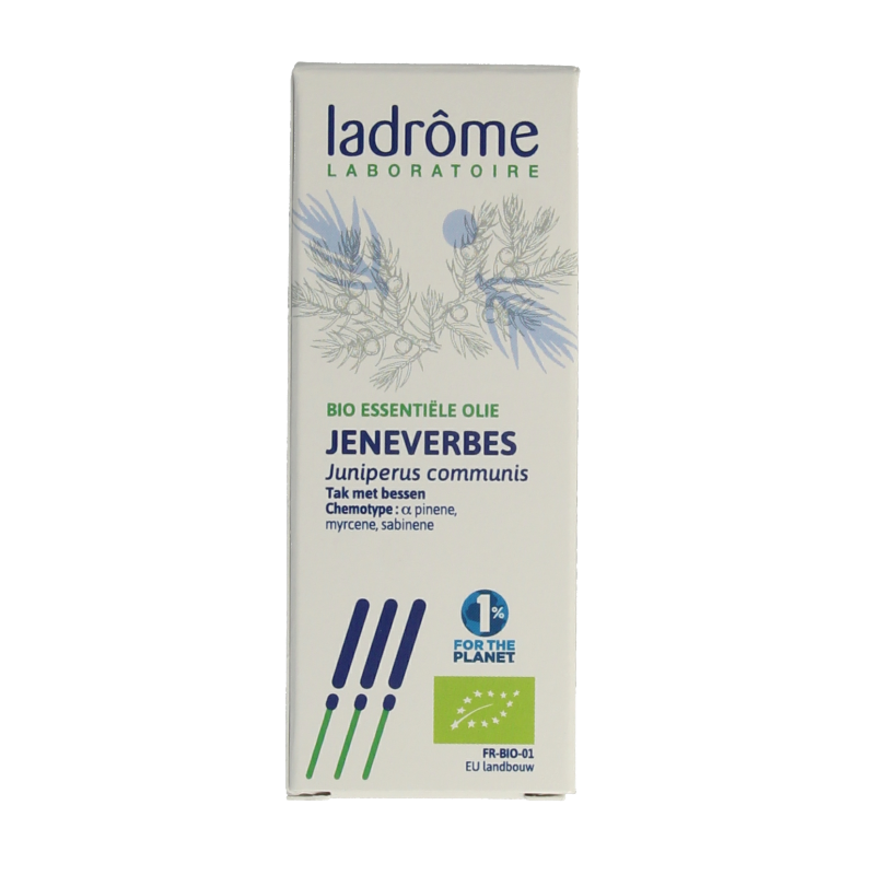 Ladrome Jeneverbes olie bio 10.00 Milliliter