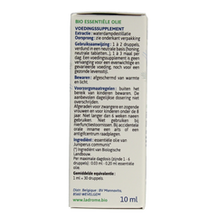Ladrome Jeneverbes olie bio 10.00 Milliliter
