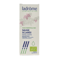 Ladrome Scharlei olie bio 10.00 Milliliter