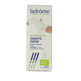 Ladrome Zwarte peper olie bio 10.00 Milliliter