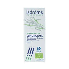 Ladrome Lemongrass olie bio 10 Milliliter