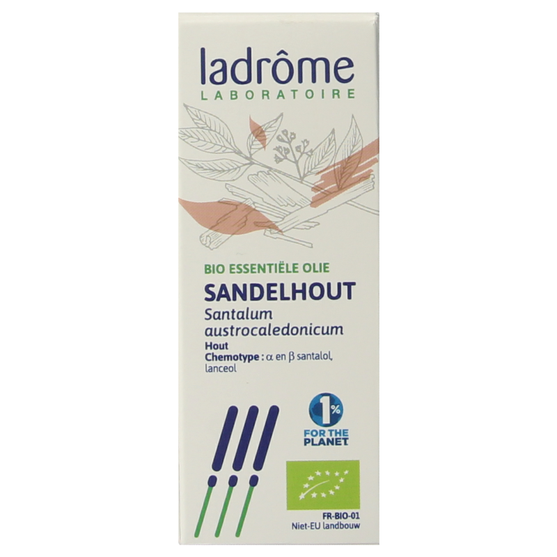 Ladrome Sandelhout olie bio 5 Milliliter