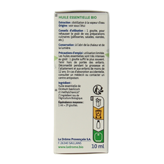 Ladrome Basilicum CT methylchavicol 10.00 Milliliter