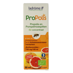 Ladrome Propolis pompelmoes pit concentraat bio 50.00 Milliliter