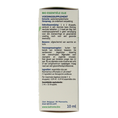 Ladrome Rozemarijn CT cineol bio 10.00 Milliliter