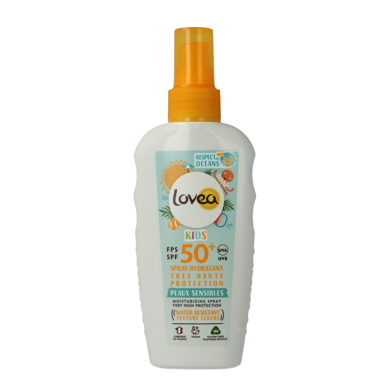 Lovea Moisturizing spray kids SPF50+ 150 Milliliter