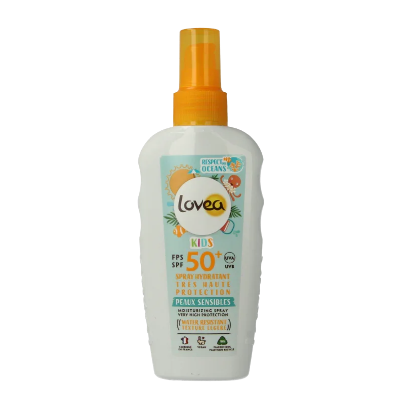 Lovea Moisturizing spray kids SPF50+ 150 Milliliter