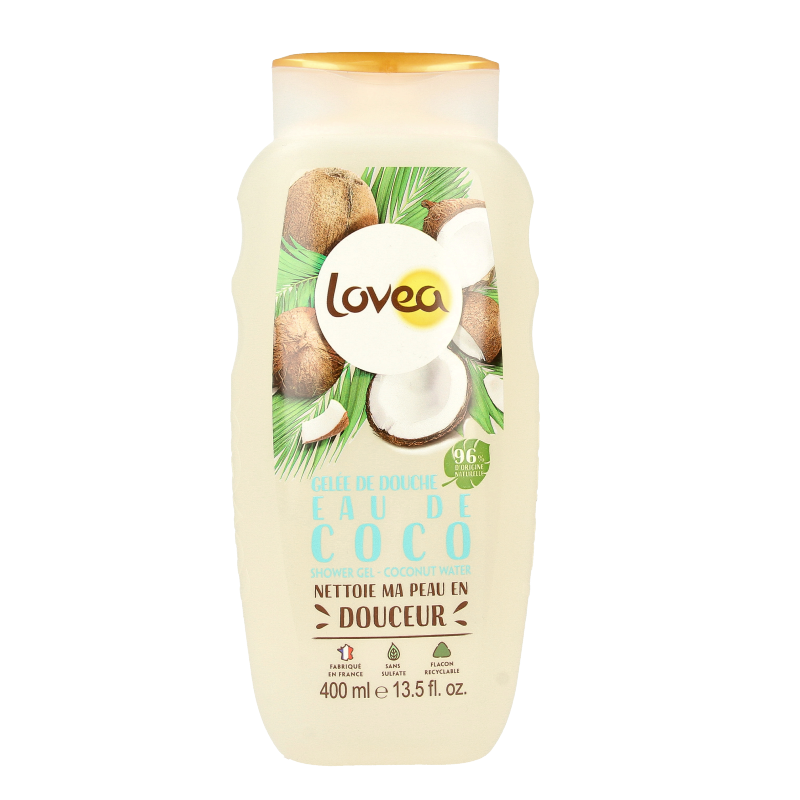 Lovea Showergel coconut water 400 Milliliter