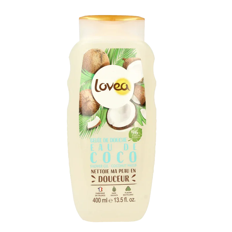 Lovea Showergel coconut water 400 Milliliter