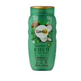 Lovea Shampoo coco & green tea 250 Milliliter