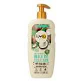 Lovea Bodylotion organic coconut oil for dry skin 250 Milliliter