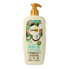 Lovea Bodylotion organic coconut oil for dry skin 250 Milliliter