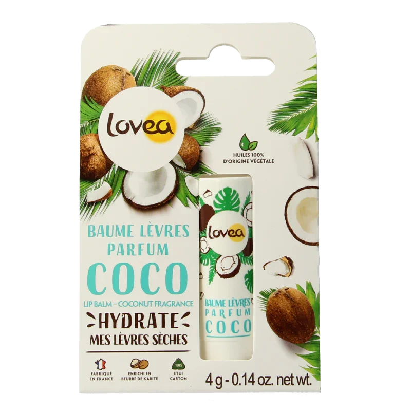 Lovea Lipbalm coconut 4 Gram