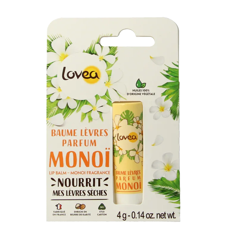 Lovea Lip balm monoi 4 Gram